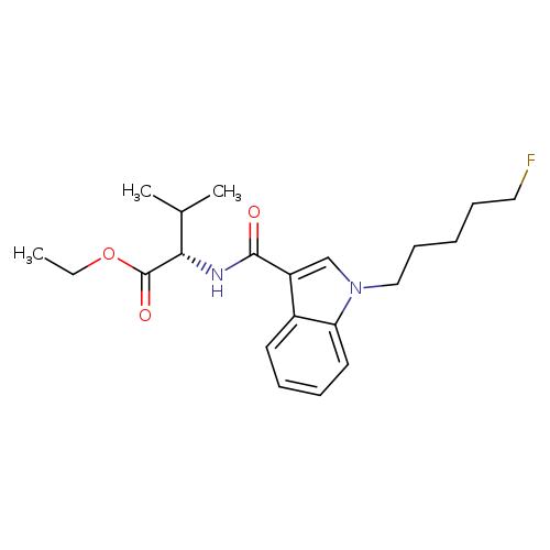 N-[[1-(5-fluoropentyl)-1H-indol-3-yl]carbonyl]-L-valine, ethyl ester