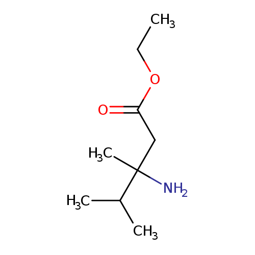 ethyl 3-amino-3,4-dimethylpentanoate