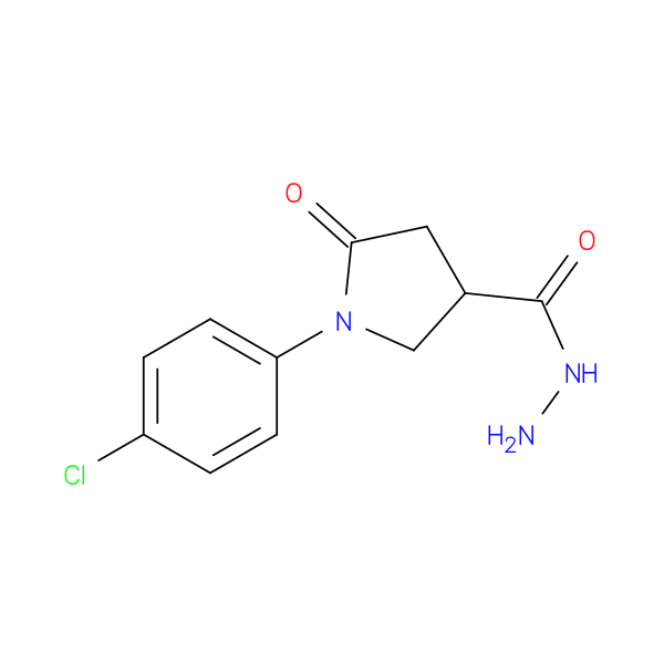 1-(4-Chlorophenyl)-5-oxopyrrolidine-3-carbohydrazide