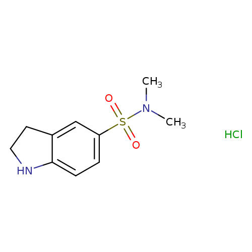 N,N-Dimethyl-2,3-dihydro-1H-indole-5-sulfonamide hydrochloride