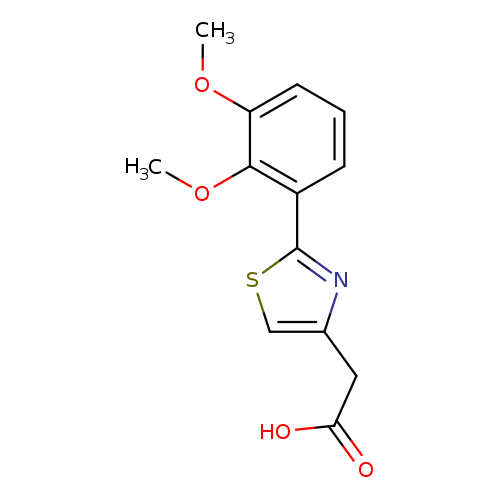 [2-(2,3-Dimethoxyphenyl)-1,3-thiazol-4-yl]acetic acid