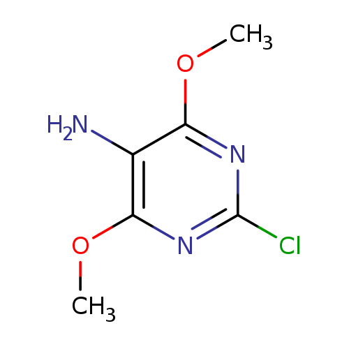 2-CHLORO-4,6-DIMETHOXY-5-PYRIMIDINAMINE