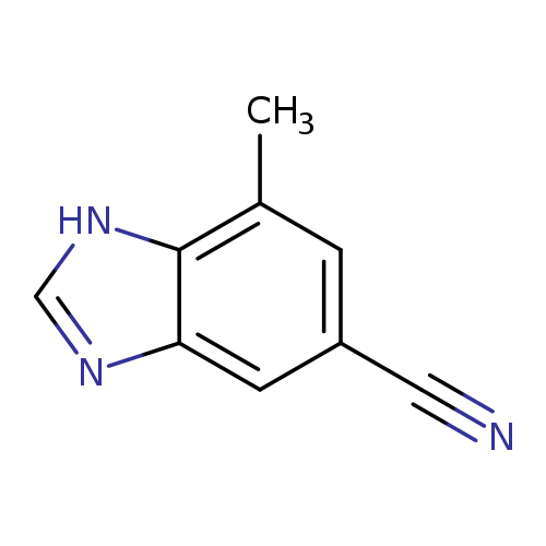 7-methyl-1H-1,3-benzodiazole-5-carbonitrile