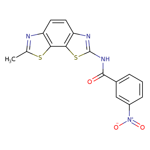 N-{11-methyl-3,12-dithia-5,10-diazatricyclo[7.3.0.0^{2,6}]dodeca-1(9),2(6),4,7,10-pentaen-4-yl}-3-nitrobenzamide