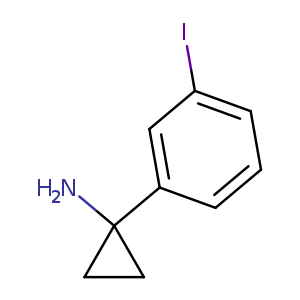 1-(3-IODOPHENYL)CYCLOPROPANAMINE