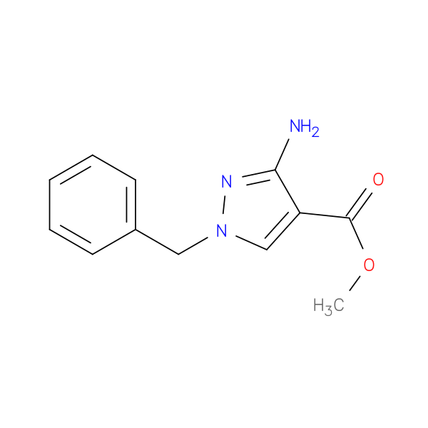 methyl 3-amino-1-benzyl-1H-pyrazole-4-carboxylate