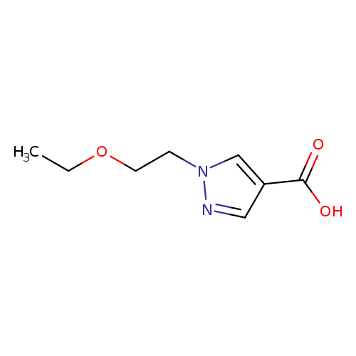 1-(2-ethoxyethyl)-1H-pyrazole-4-carboxylic acid