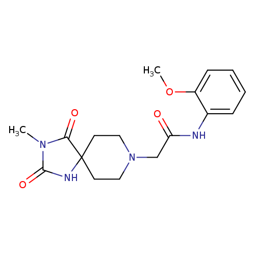 N-(2-methoxyphenyl)-2-{3-methyl-2,4-dioxo-1,3,8-triazaspiro[4.5]decan-8-yl}acetamide