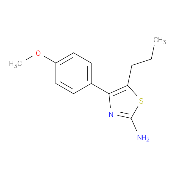 4-(4-Methoxyphenyl)-5-propylthiazol-2-amine