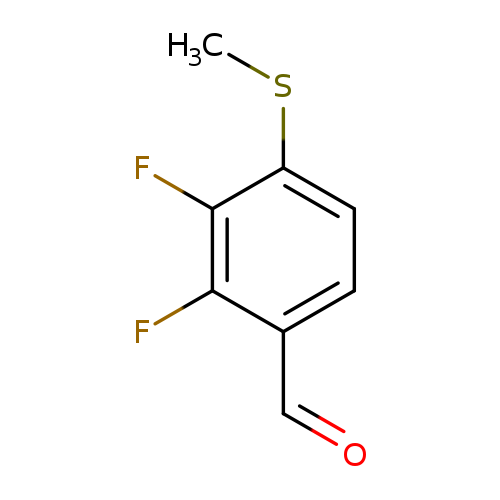 2,3-Difluoro-4-(methylthio)benzaldehyde