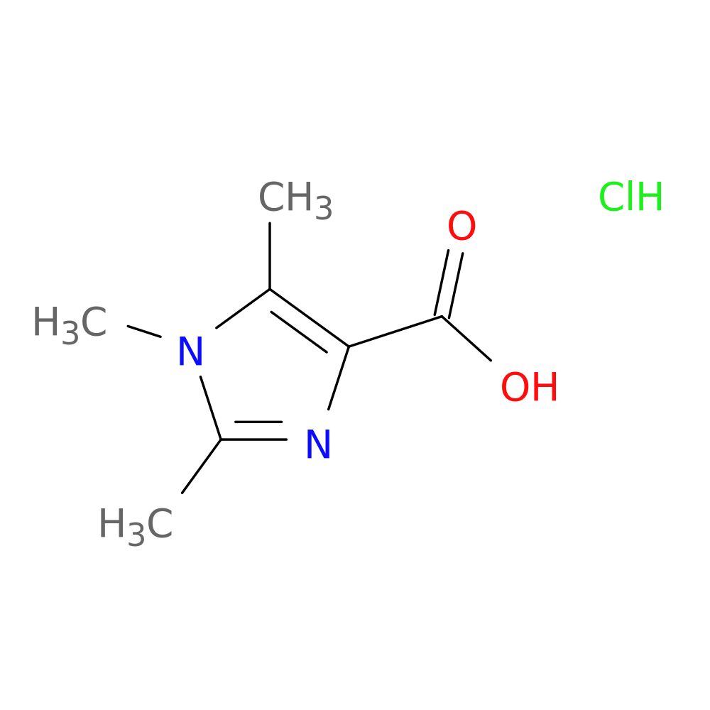 trimethyl-1H-imidazole-4-carboxylic acid hydrochloride