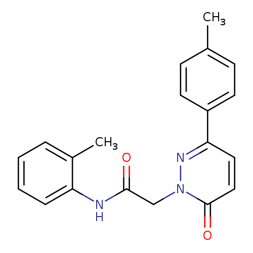 N-(2-methylphenyl)-2-[3-(4-methylphenyl)-6-oxo-1,6-dihydropyridazin-1-yl]acetamide