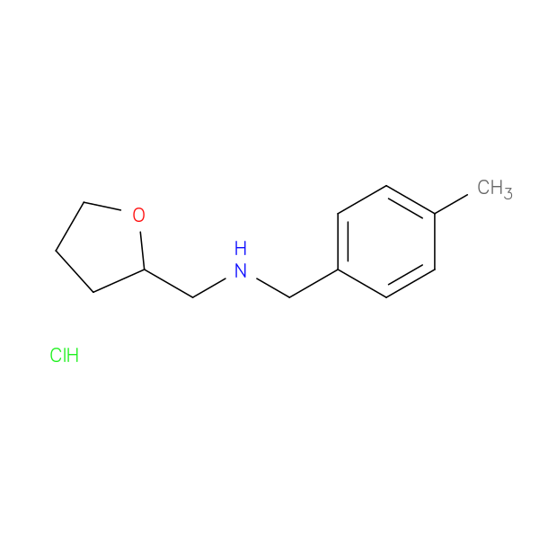 N-(4-Methylbenzyl)-1-(tetrahydrofuran-2-yl)methanamine hydrochloride