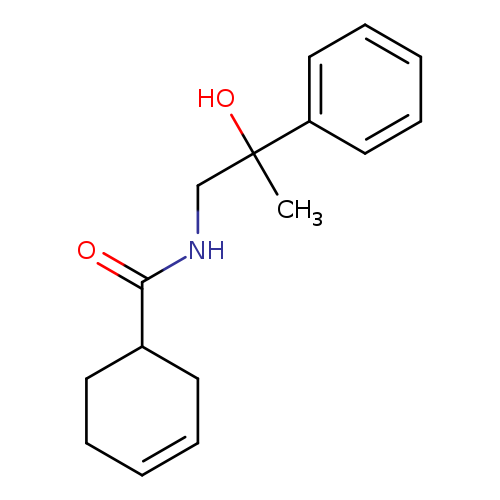 N-(2-hydroxy-2-phenylpropyl)cyclohex-3-ene-1-carboxamide
