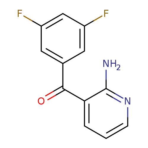 3-(3,5-difluorobenzoyl)pyridin-2-amine