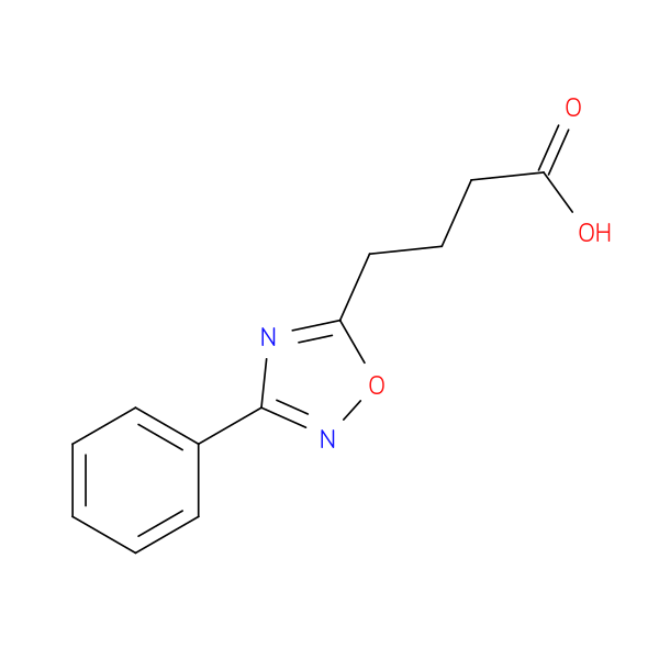 4-(3-phenyl-1,2,4-oxadiazol-5-yl)butanoic acid