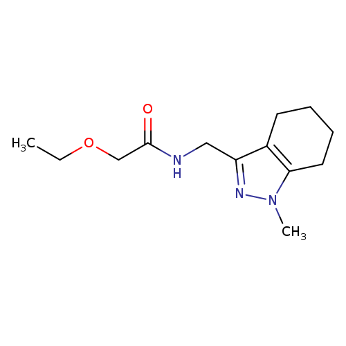 2-ethoxy-N-[(1-methyl-4,5,6,7-tetrahydro-1H-indazol-3-yl)methyl]acetamide