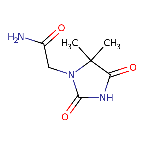 2-(5,5-dimethyl-2,4-dioxoimidazolidin-1-yl)acetamide