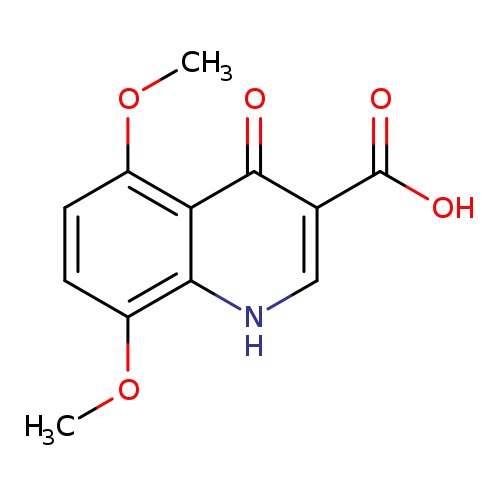 5,8-Dimethoxy-4-oxo-1,4-dihydroquinoline-3-carboxylic acid