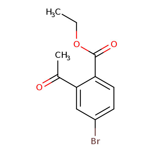 ethyl2-acetyl-4-bromobenzoate