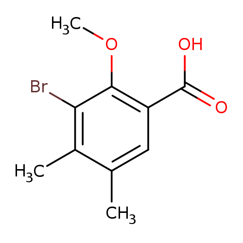 Benzoic acid, 3-bromo-2-methoxy-4,5-dimethyl-