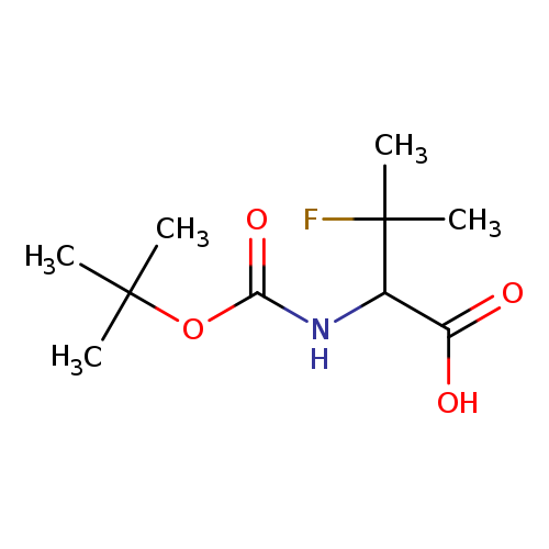 2-((tert-Butoxycarbonyl)amino)-3-fluoro-3-methylbutanoic acid