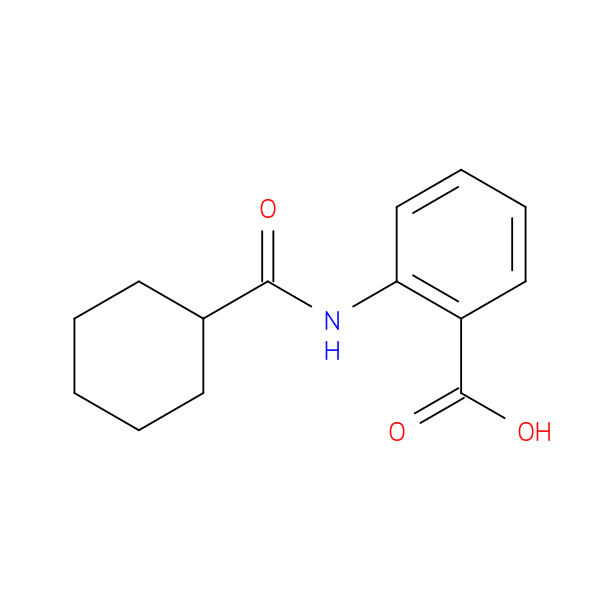 2-[(Cyclohexylcarbonyl)amino]benzoic acid