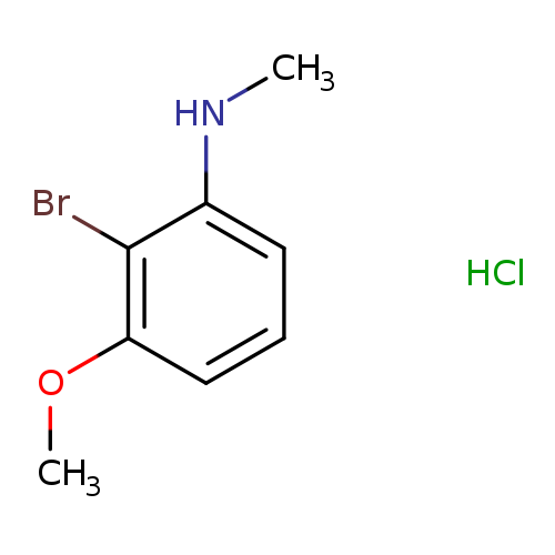 2-bromo-3-methoxy-N-methylanilinehydrochloride