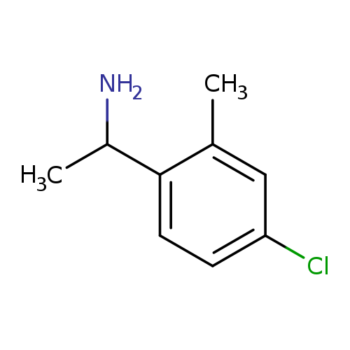 1-(4-CHLORO-2-METHYLPHENYL)ETHAN-1-AMINE