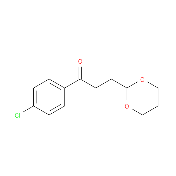 4'-Chloro-3-(1,3-dioxan-2-yl)propiophenone