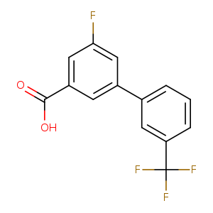5-Fluoro-3-(3-trifluoromethylphenyl)benzoic acid