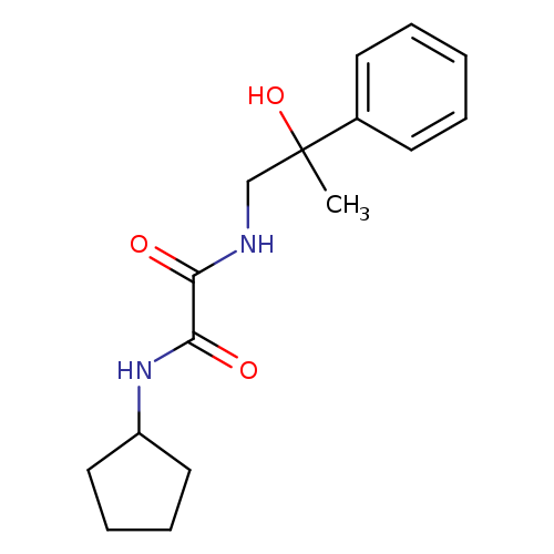 N-cyclopentyl-N'-(2-hydroxy-2-phenylpropyl)ethanediamide