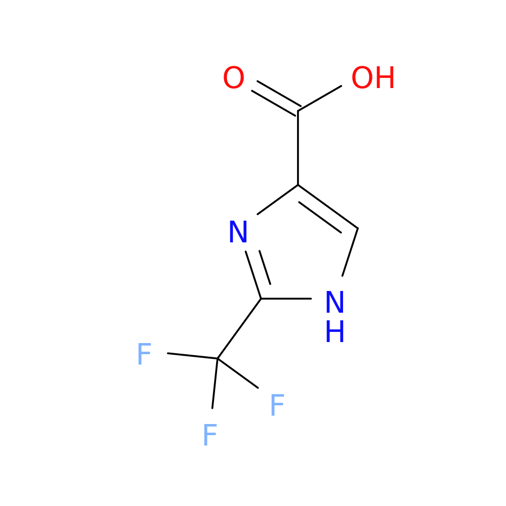 1H-Imidazole-5-carboxylic acid, 2-(trifluoromethyl)-