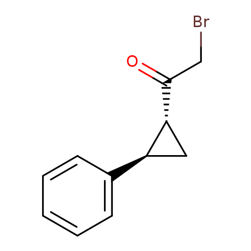 rac-2-bromo-1-[(1R,2R)-2-phenylcyclopropyl]ethan-1-one