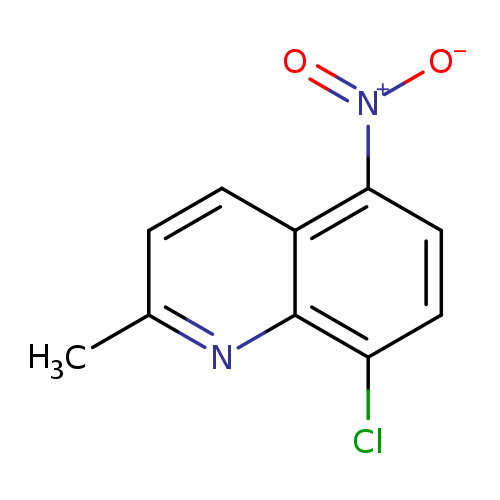 8-CHLORO-2-METHYL-5-NITROQUINOLINE