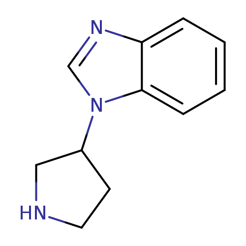 1-(pyrrolidin-3-yl)-1H-1,3-benzodiazole
