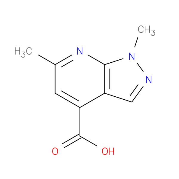 1,6-dimethyl-1H-pyrazolo[3,4-b]pyridine-4-carboxylic acid