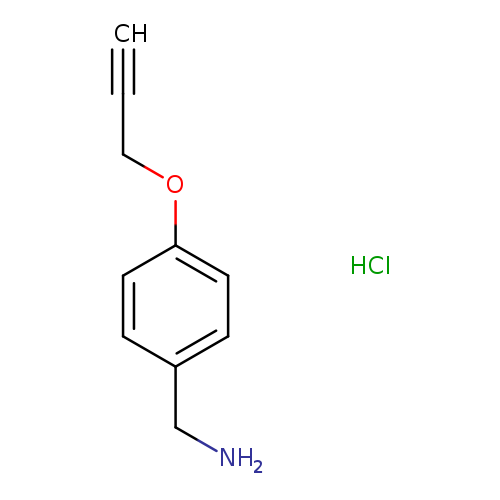 [4-(prop-2-yn-1-yloxy)phenyl]methanamine hydrochloride