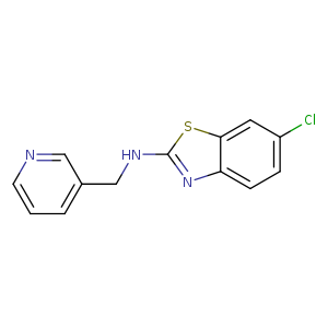 6-Chloro-N-(pyridin-3-ylmethyl)-1,3-benzothiazol-2-amine