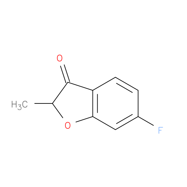 6-fluoro-2-methyl-2,3-dihydro-1-benzofuran-3-one