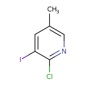 2-Chloro-3-iodo-5-methylpyridine