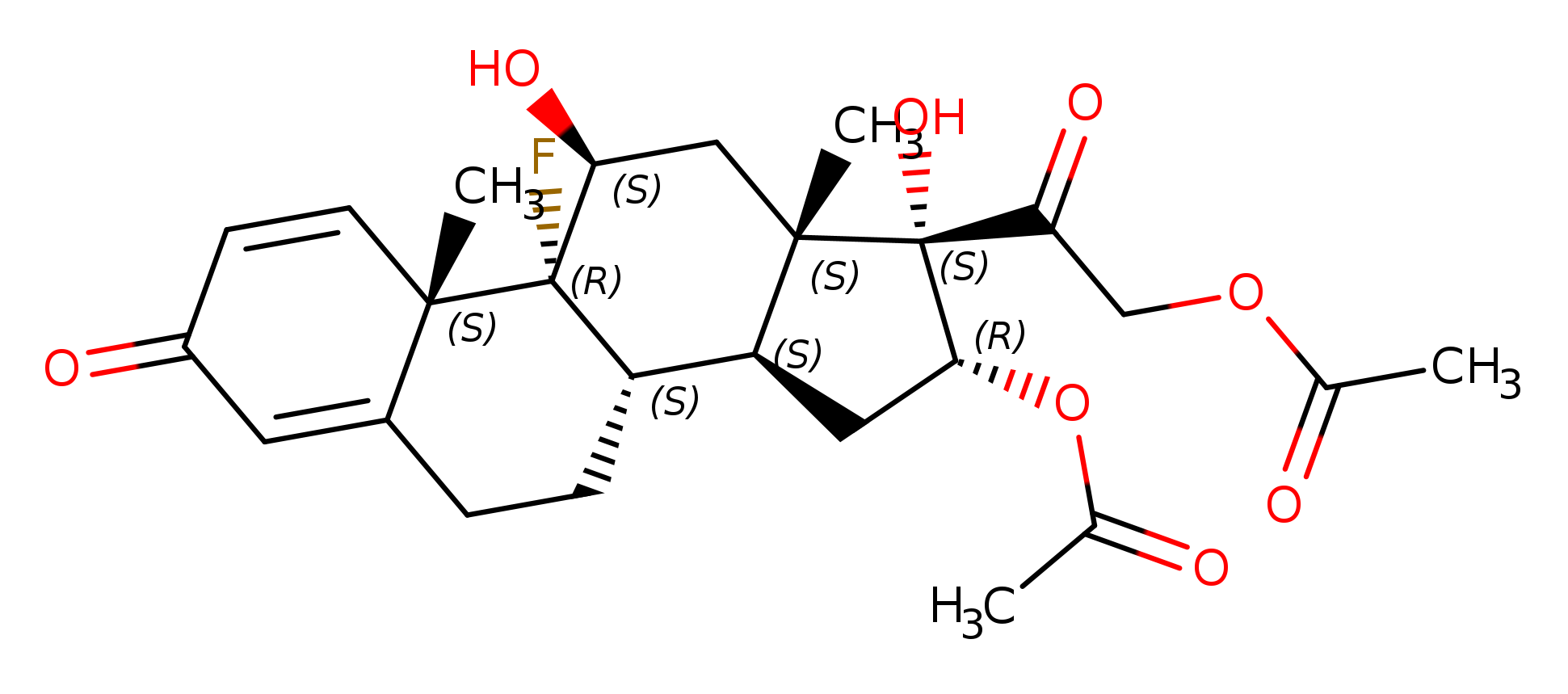 (11β,16α)-16,21-Bis(acetyloxy)-9-fluoro-11,17-dihydroxypregna-1,4-diene-3,20-dione