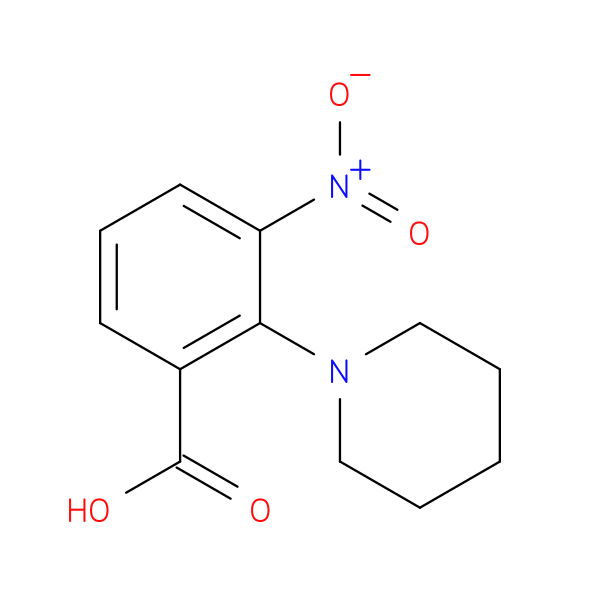 Benzoic acid,3-nitro-2-(1-piperidinyl)-