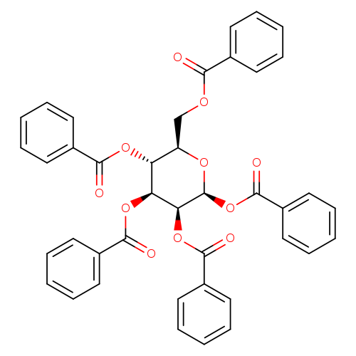 (2S,3S,4S,5R,6R)-6-((Benzoyloxy)methyl)tetrahydro-2H-pyran-2,3,4,5-tetrayl tetrabenzoate