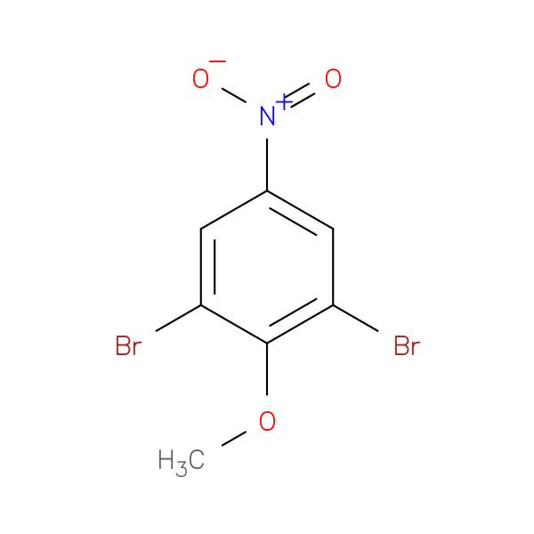 1,3-dibromo-2-methoxy-5-nitrobenzene