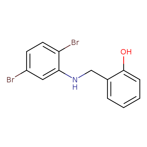 2-{[(2,5-dibromophenyl)amino]methyl}phenol