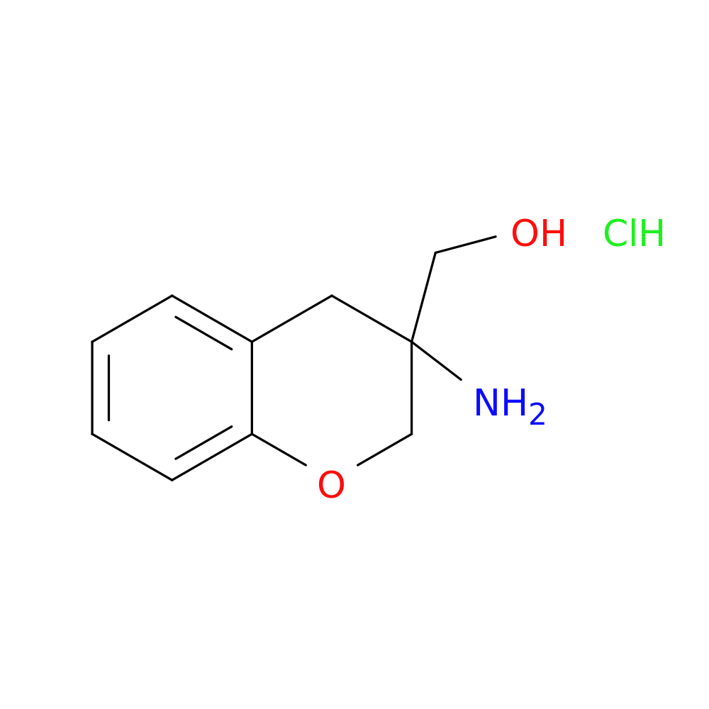 (3-amino-3,4-dihydro-2H-1-benzopyran-3-yl)methanol hydrochloride