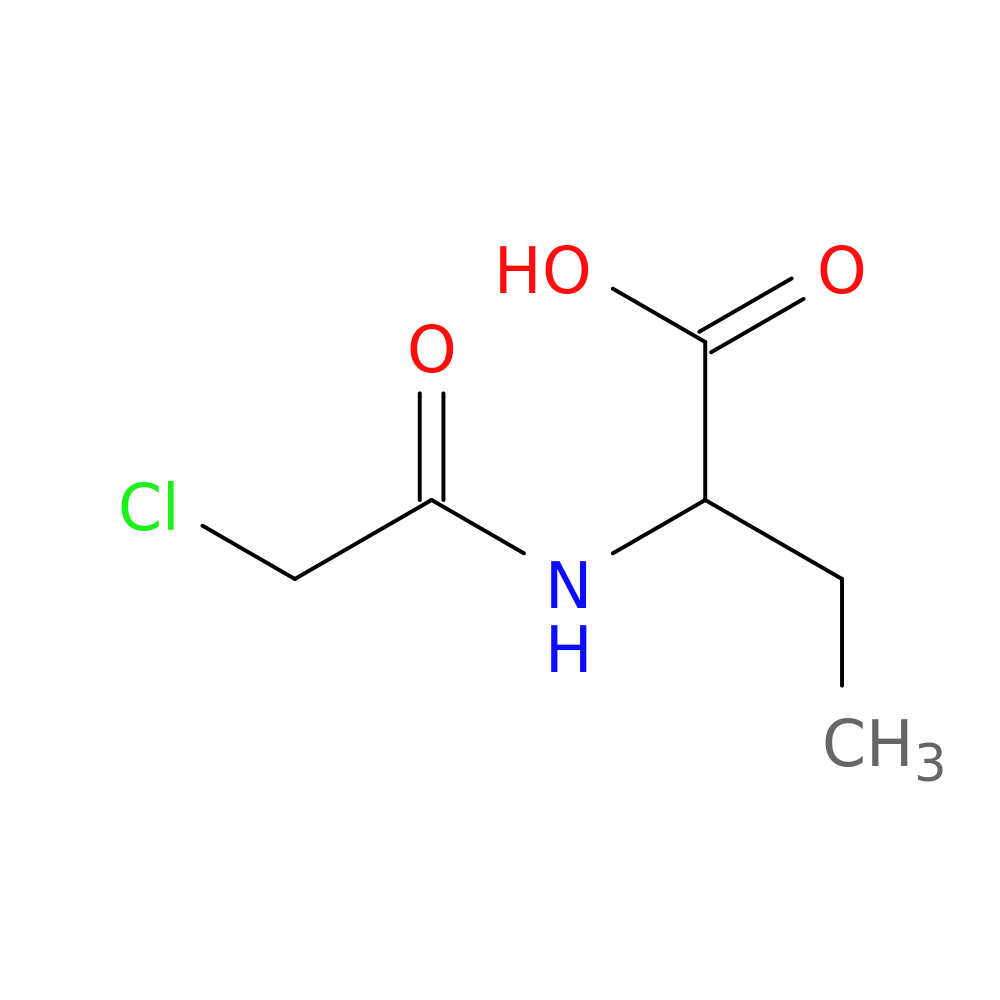 N-Chloroacetyl-DL-2-amino-N-butyric acid