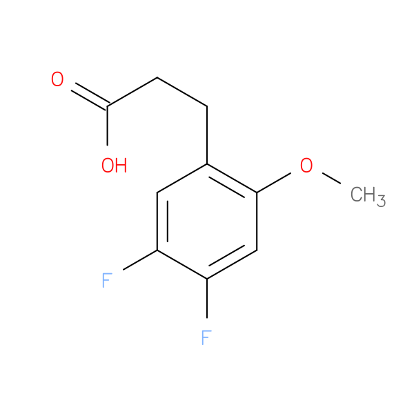 3-(4,5-Difluoro-2-methoxyphenyl)propionic acid