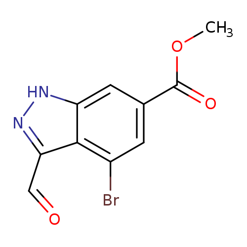 Methyl 4-bromo-3-formyl-1H-indazole-6-carboxylate